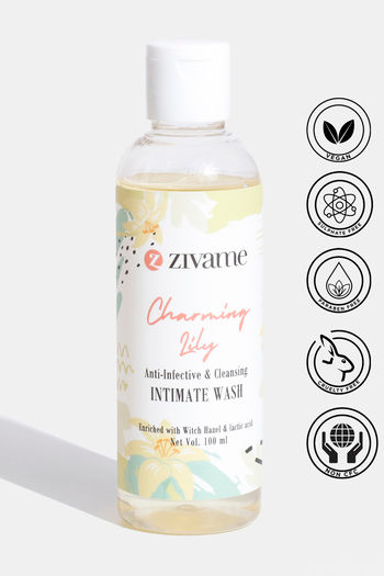 Buy Zivame Anti-Infective & Cleansing Exotic Lilly Intimate Wash - 100 ml